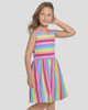 Kids Dress Children's Place Stripe / Pink Print / Green Floral