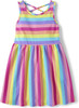 Kids Dress Children's Place Stripe / Pink Print / Green Floral