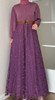Dress Lace Gold Button