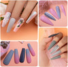 Nails Polish Set Beetles BRIDESMAID BEAUTY Classic Gel Nail Polish Set - Nude Gray Pink 6 Colors Gel Polish Kit Popular Nail Art Design Soak Off LED Lamp Nail Polish Gel Manicure Kit Holiday Git Set