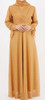 Dress Evening Sparkle Blush / Burgandy / Gold
