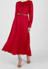 Dress Satin Cuff Chartreuse / Navy  /Print Brown / Fuchsia