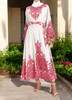 Dress Casual  Floral Print w/Band Pink / Mutli