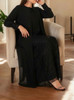 Gown Abaya Plus Occasion Black / Navy
