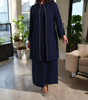 Gown Abaya Plus Occasion Black / Navy