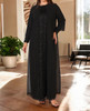Gown Abaya Plus Occasion Black / Navy