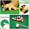 POOL CUE TIP 13MM BILLIARD SLIP ON LIGHT GREEN LEWTEMI 10PCS SET