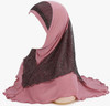 Hijab Scarf Kids Pull On Sparkle Lace Assorted Colors