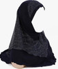 Hijab Scarf Kids Pull On Sparkle Lace Assorted Colors