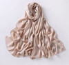 Hijab Scarf Satin Rhinestone Detail Assorted Colors