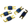 FUSE AUTO AFC-60A GOLD FLAT MINI ANL AUDIO PIPE 5PCS PACK