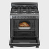 STOVE 6 BURNER ACROS  LAF5001Z 30" BLACK 1Y