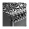 STOVE 6 BURNER ACROS  LAF5001Z 30" BLACK 1Y