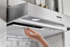 RANGE HOOD WHIRLPOOL 24" WVU37UC4FS WVW37UC4FS STAINLESS STEEL 1Y