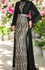 Dress Evening Occasion Purple / Black