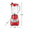 BLENDER HAMILTON BEACH 53531FG GLASS JAR WAVE ACTION