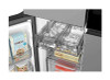 REFRIGERATOR SAMSUNG RF29DB9950QD BESPOKE 29CF 4-DOOR WITH 32" DISPLAY AI FAMILY HUB