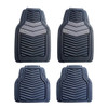CAR MAT UNIVERSAL MAJIC 151 AVENGER 4PCS RUBBER BLACK 4-SEATERS +