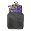 CAR MAT UNIVERSAL MAJIC 188 GENESIS 4PCS RUBBER GRAY 4-SEATERS +