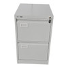 OFFICE CABINET FILING VERTICAL 2 DRAWER SC-V02 STEELCRAFT GREY