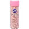 BAKING WILTON SPRINKLES PEARLS PINK 5oz 141g 710-1132