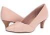 Footwear Clarks Women's Linvale Heeled Shoes Blush Leather