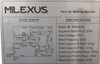 WASHING MACHINE MILEXUS ML-WM-9KGS 110V 9KG