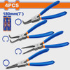PLIERS 4PCS SET WADFOW 7" WPS2604