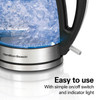 KETTLE HAMILTON BEACH 1.7L 40865G GLASS