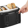 TOASTER 4 SLICE PROCTOR SILEX 24215PS BLACK