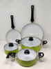 POT SET 8PCS BISTRO L7530032 ALUMINUM COOKWARE