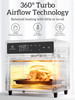 AIR FRYER KITCHEN ELITE OVEN AF0-100-126QT-BM 12.6QT