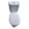 TOILET SET CPTL S TRAP ROUND CLOSED COUPLED WHITE BUTTON DUAL FLUSH GNT-H660