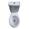TOILET SET CPTL S TRAP ROUND CLOSED COUPLED WHITE BUTTON DUAL FLUSH GNT-H660