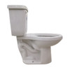 TOILET SET CPTL S TRAP ROUND CLOSED COUPLED WHITE BUTTON DUAL FLUSH GNT-H660