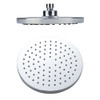 SHOWER HEAD RAINFALL ROUND 8" KIOTTO CHROME RS0200R