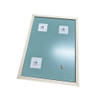 BATHROOM MIRROR WOLLATON WHITE PU FRAME 31.5"X23.6" GNM-MRWF08060