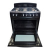 STOVE 6 BURNER MYSTIC 30" MY-ST6Q730-PHCC-B BLACK