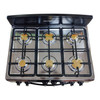 STOVE 6 BURNER MYSTIC 30" MY-ST6Q730-PHCC-B BLACK