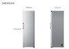 REFRIGERATOR LG LL42BGP 14CF FREEZERLESS