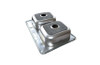 SINK DOUBLE BOWL KALIMBA 22G 33"X22"X6-1/2" GKS-TYK3322 NO WASTE SINK DOUBLE BOWL KALIMBA 22G 33"X22"X6-1/2" GKS-TYK3322 NO WASTE