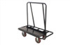 PLASTERBOARD TROLLEY CART DEVOX BLACK 8" WHEELS LOAD 1350KG GFN-TC0950-B