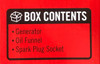 GENERATOR STAR 6500W STP6500E2 PREMIUM RED ELECTRIC