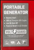 GENERATOR STAR 6500W STP6500E2 PREMIUM RED ELECTRIC