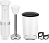 BLENDER KITCHENAID KHBV53WH VARIABLE SPEED CORDED HAND BLENDER WHITE 1Y