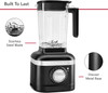 BLENDER KITCHENAID KSB4027BM K400 MATTE BLACK 1Y