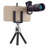 PHONE STAND HOLDER TRIPOD 18X TELEPHOTO LENS APEXEL APL-T18ZJ