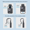 PHONE 200X SMARTPHONE MICROSCOPE WITH CPL LENS APEXEL APL-MS002CWH