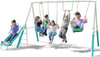Swing Set Outdoor Sportspower Arcadia Teal / Blue