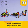 Toy LEGO Creator 3 in 1 Wild Animals Surprising Spider 31159 153pcs